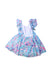 A Multicolour Sleeveless Dresses from Jacadi in size 3-6M for girl. (Back View)