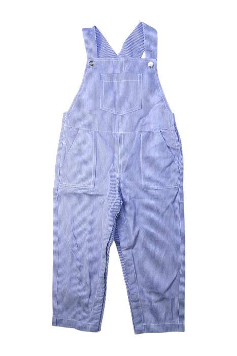 A Blue Long Overalls from Jacadi in size 3T for boy. (Front View)