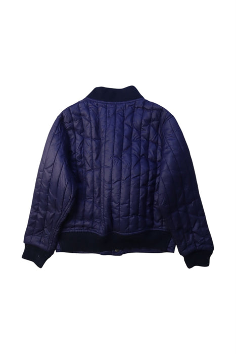 A Navy Puffer/Quilted Jackets from Polo Ralph Lauren in size 3T for neutral. (Back View)