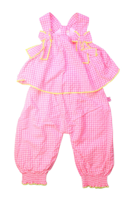 A Pink Pants Sets from Billieblush in size 6-12M for girl. (Front View)