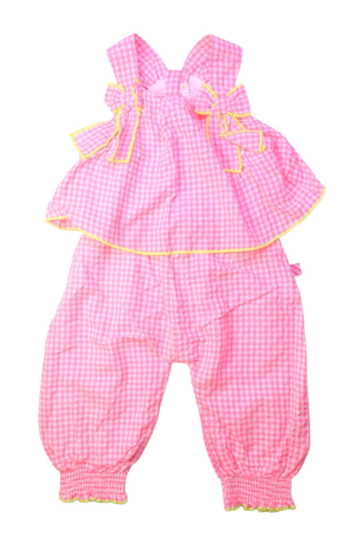 A Pink Pants Sets from Billieblush in size 6-12M for girl. (Front View)