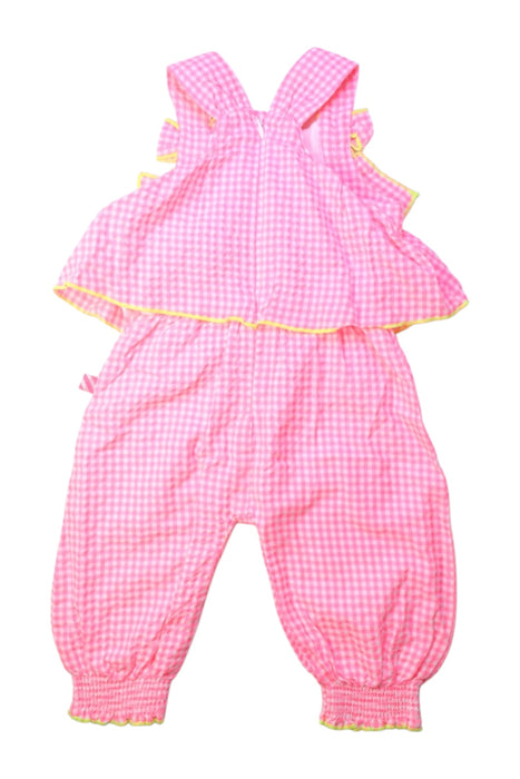 A Pink Pants Sets from Billieblush in size 6-12M for girl. (Back View)