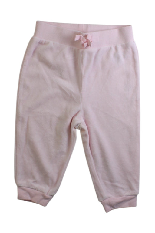 A Pink Sweatpants from Ralph Lauren in size 6-12M for girl. (Front View)