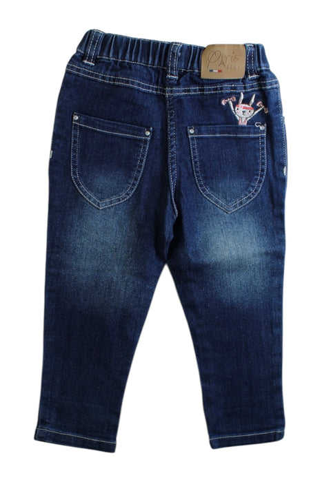 A Navy Jeans from ELLE in size 18-24M for girl. (Back View)