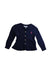 A Navy Cardigans from Ralph Lauren in size 12-18M for girl. (Front View)