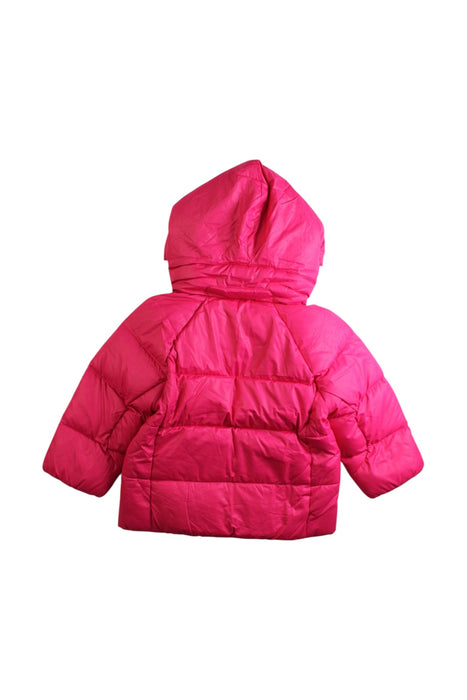 A Pink Puffer/Quilted Coats & Outerwear from Ralph Lauren in size 12-18M for girl. (Back View)