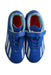 A Blue Cleats/Soccer Shoes from Adidas in size 6T for neutral. (Back View)