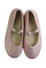 A Pink Flats from Seed in size 5T for girl. (Back View)