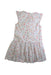 A Multicolour Sleeveless Dresses from Petit Bateau in size 6T for girl. (Back View)