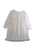 A Ivory Long Sleeve Dresses from The Little White Company in size 5T for girl. (Front View)