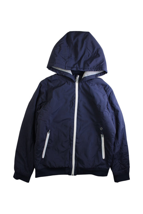 A Navy Rain Jackets from Jacadi in size 12Y for boy. (Front View)