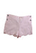 A Pink Shorts from Jacadi in size 4T for girl. (Front View)