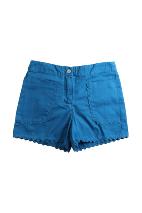 A Blue Shorts from Jacadi in size 5T for girl. (Front View)
