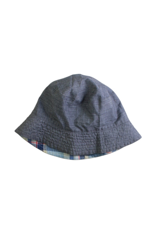 A Blue Sun Hats from Toshi in size 10Y for boy. (Front View)