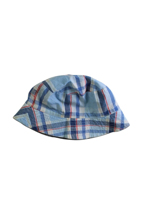 A Blue Sun Hats from Toshi in size 10Y for boy. (Back View)