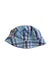 A Blue Sun Hats from Toshi in size 10Y for boy. (Back View)