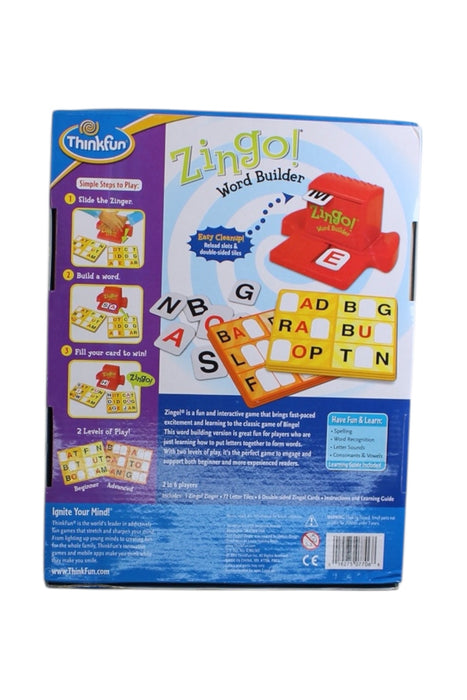 A Multicolour Educational Games & Activity Sets from ThinkFun in size 5T for neutral. (Back View)