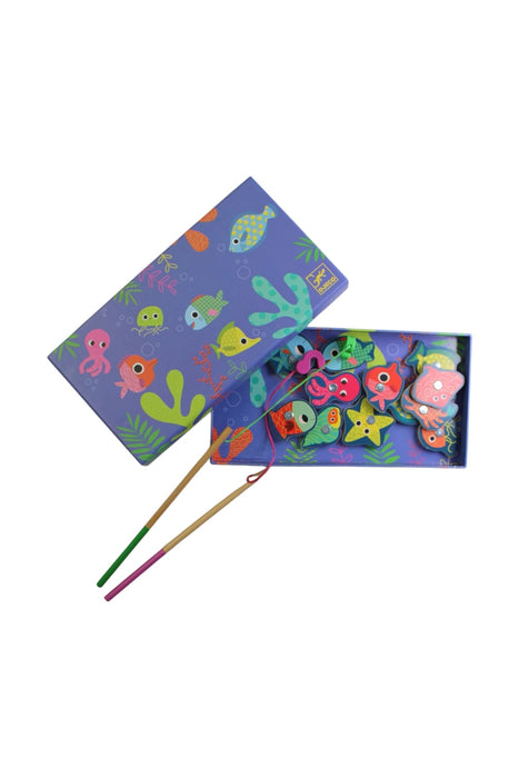 A Multicolour Wooden Toys from Djeco in size 2T for neutral. (Front View)