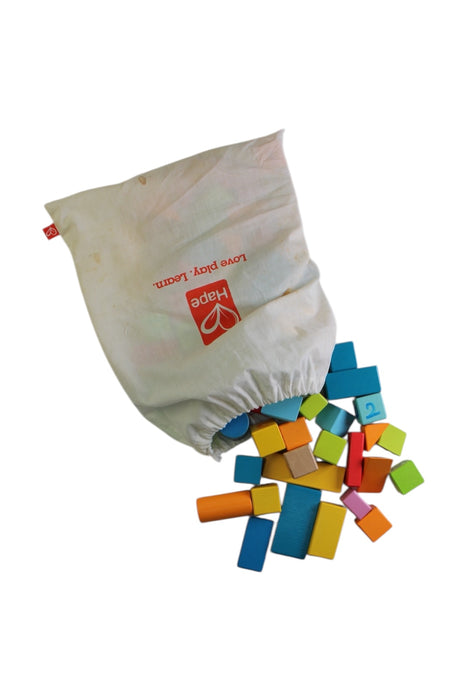 A Multicolour Lego & Building Blocks from Hape in size 12-18M for neutral. (Front View)