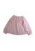 A Pink Long Sleeve Tops from Jacadi in size 4T for girl. (Back View)