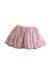 A Pink Short Skirts from Velveteen in size 4T for girl. (Front View)
