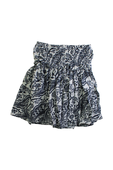 A White Mid Skirts from the new society in size 10Y for girl. (Back View)