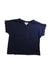 A Navy Sleeveless Tops from Seed in size 5T for girl. (Front View)