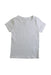 A White Short Sleeve T Shirts from Seed in size 4T for girl. (Front View)