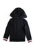 A Navy Hooded Sweatshirts from Roots in size 5T for neutral. (Back View)