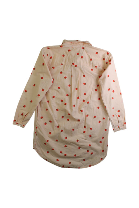 A Peach Long Sleeve Shirts from Molo in size 5T for girl. (Back View)