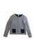 A Navy Cardigans from Petit Bateau in size 10Y for girl. (Front View)