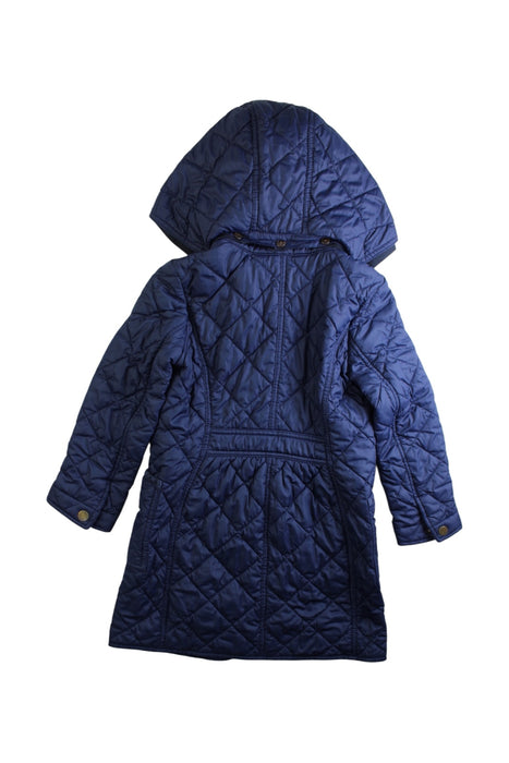 A Blue Puffer/Quilted Coats & Outerwear from Polo Ralph Lauren in size 6T for girl. (Back View)