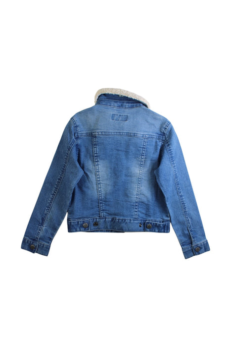 A Blue Lightweight Jackets from Lucky Brand in size 6T for girl. (Back View)