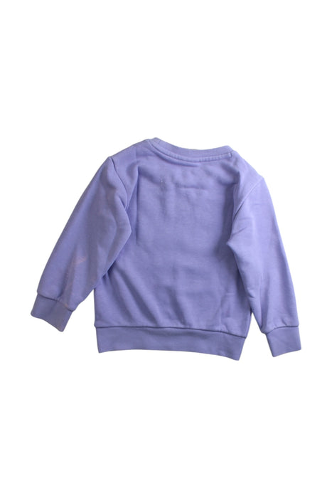 A Purple Crewneck Sweatshirts from Adidas in size 18-24M for boy. (Back View)