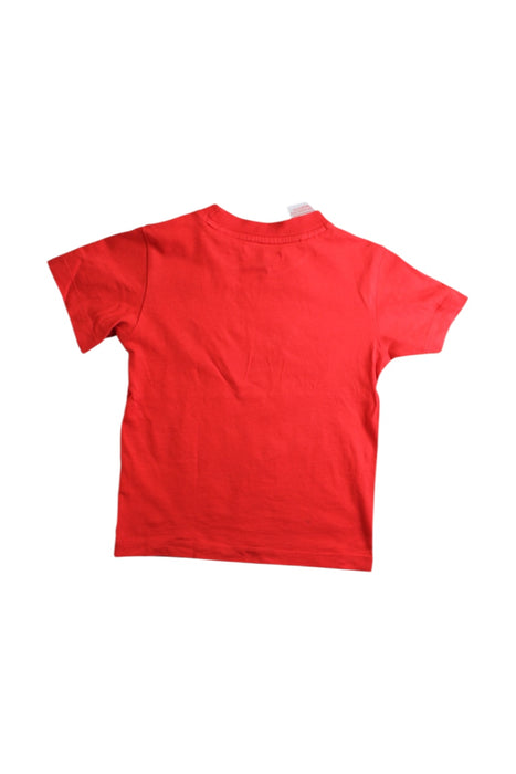 A Red Short Sleeve T Shirts from Adidas in size 2T for neutral. (Back View)