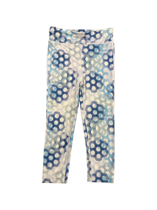 A Blue Leggings from Moody Tiger in size 2T for girl. (Front View)