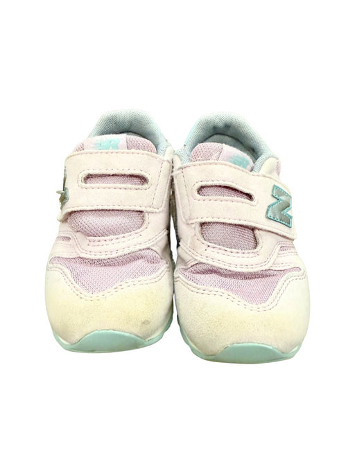A Pink Sneakers from New Balance in size 4T for neutral. (Front View)