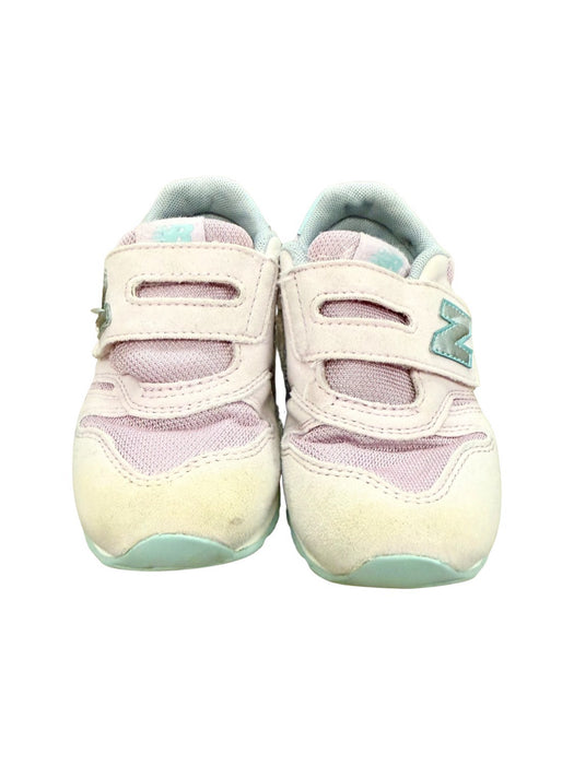A Pink Sneakers from New Balance in size 4T for neutral. (Front View)