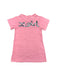 A Pink Short Sleeve Dresses from X-Girl Stages in size 4T for girl. (Back View)