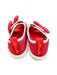 A Red Sandals from Adidas in size 4T for girl. (Back View)