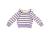 A Purple Cardigans from Nicholas & Bears in size 4T for girl. (Back View)