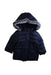A Navy Puffer/Quilted Coats & Outerwear from Chicco in size 12-18M for boy. (Front View)