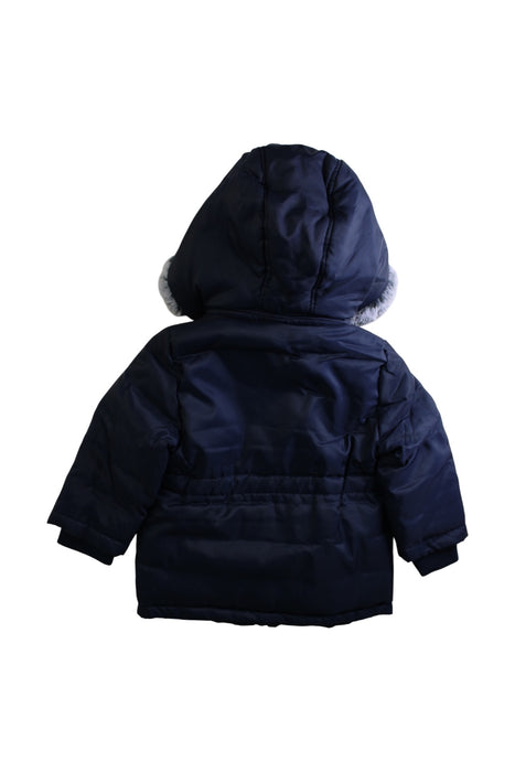 A Navy Puffer/Quilted Coats & Outerwear from Chicco in size 12-18M for boy. (Back View)