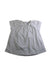 A White Short Sleeve Dresses from Petit Bateau in size 3-6M for girl. (Front View)