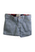 A Blue Shorts from Nanos in size 6-12M for girl. (Front View)