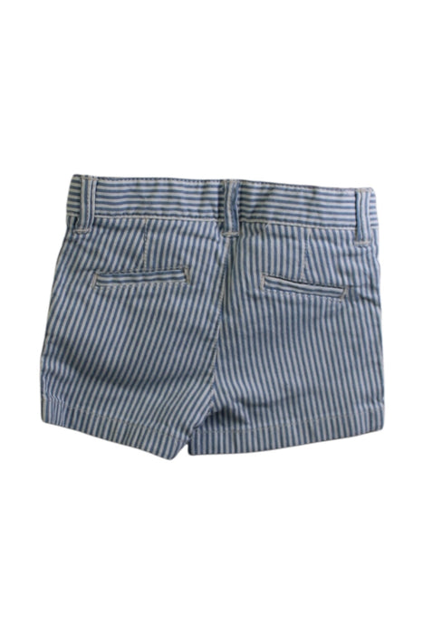 A Blue Shorts from Nanos in size 6-12M for girl. (Back View)