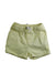 A Yellow Shorts from Seed in size 6-12M for boy. (Front View)