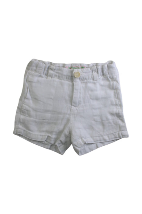 A White Shorts from Bonpoint in size 6-12M for girl. (Front View)