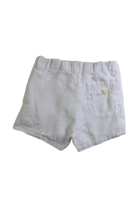 A White Shorts from Bonpoint in size 6-12M for girl. (Back View)