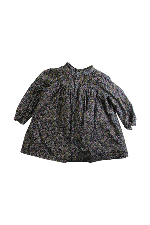 A Multicolour Long Sleeve Dresses from Bonpoint in size 6-12M for girl. (Front View)
